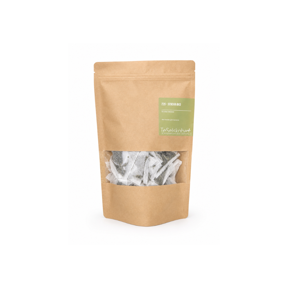 The Tea Company - Green Sencha 229, ORGANIC (50 sachets)